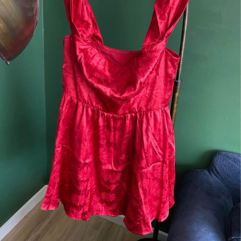 NWT red dress Shein